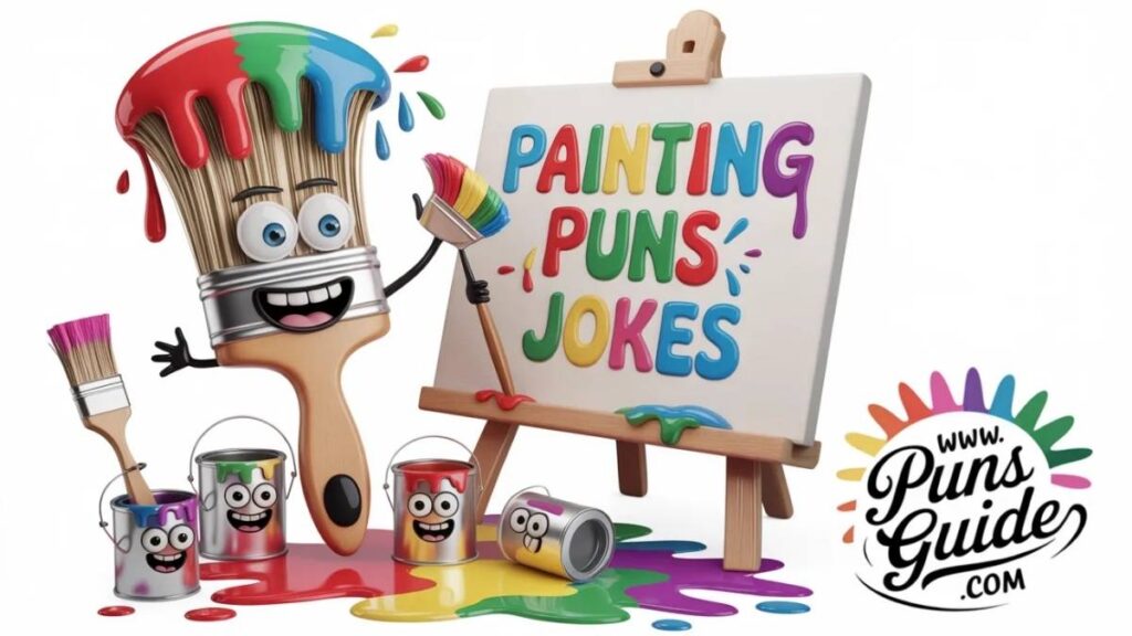 Cute Painting Puns