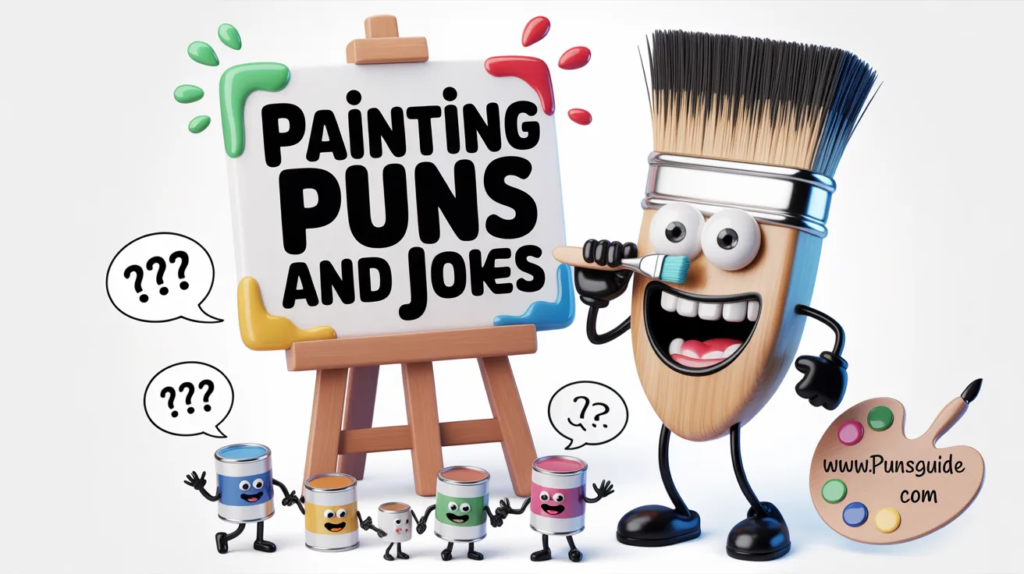 Painting One Liner Puns That Hit Instantly