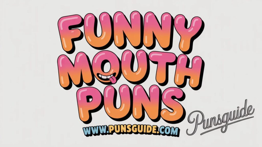 80+ Funny Mouth Puns Clever One Liners