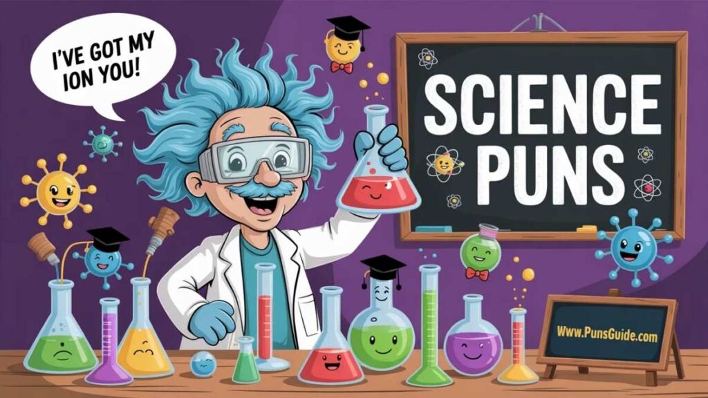 80+ The Best Science Puns One Liners That Land Every Time