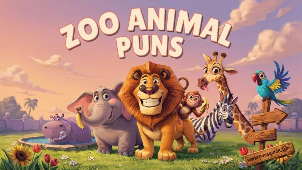 Kid Friendly Zoo Animal Puns