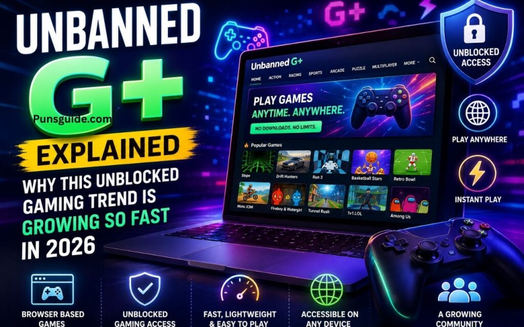 Unbanned G+ Explained Why This Unblocked Gaming Trend Is Growing So Fast in 2026